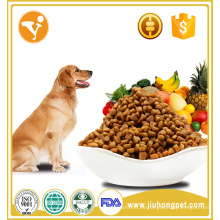 Embalaje exquisito natural de carne de vacuno sabor seco de comida para perros